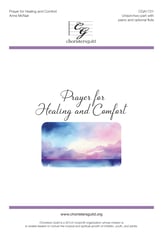 Prayer for Healing and Comfort Unison/Two-Part choral sheet music cover